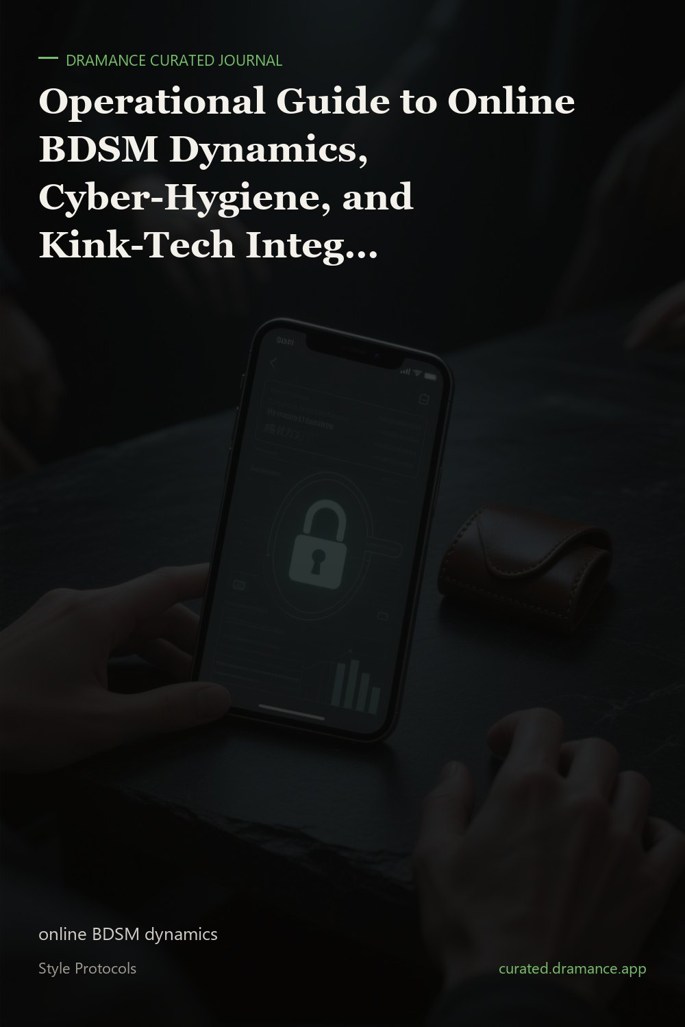 Online BDSM dynamics, cyber-hygiene, and kink-tech integration — Dramance Curated protocol guide